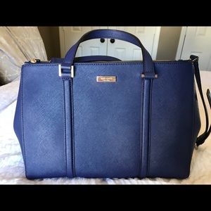 Blue Kate Spade purse